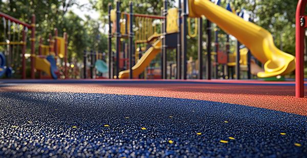 ¿Cuál es el mejor tipo de piso para un área infantil recreativa? 